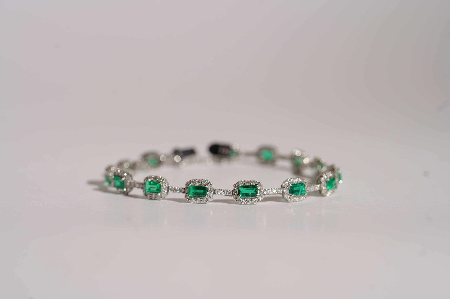 Manifestation Emerald Bracelet / Platinum 850